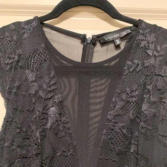 Dynamite Black Cocktail Dress - Picture 3 of 5